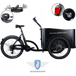 Rower Elektryczny Męski Damski Miejski Transportowy Cargo Shimano
