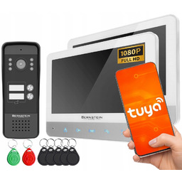 Wideodomofon Wideofon WiFi Telefon Dwurodzinny aplikacja na dwa