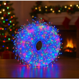 Girlanda Led Igiełki 40 m 800 Led Kolorowe