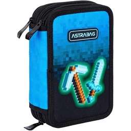 Astra Piórnik Blue Pixel, 3-poziomowy, XXL, z 3