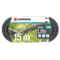 GARDENA Wąż ogrodowy tekstylny Liano Life zestaw 1/2"