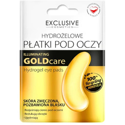 Exclusive Cosmetics Hydrożelowe płatki pod oczy Gold, 1