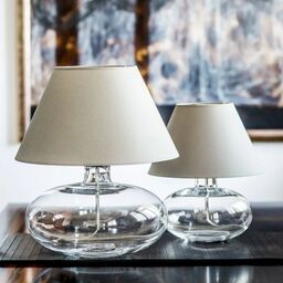 LAMPA STOŁOWA 4concepts Bergen Transparentny