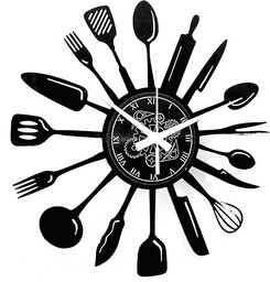 Instant Karma Clocks Zegar ścienny, dekoracja domu, jadalni,