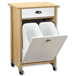 KESPER Barek na kółkach z koszem do segregacji