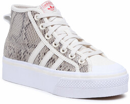 Trampki adidas Nizza Platform Mid Shoes HQ1981 Beżowy