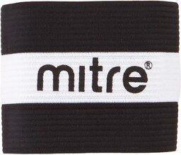 Mitre Męski pasek na ramię kapitana, czarny (czarny/biały),
