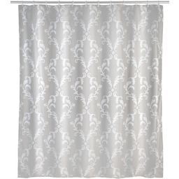 WENKO Zasłona prysznicowa Baroque, tekstylna, 180x200 cm