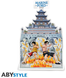 Figurka akrylowa One Piece - Marineford Diorama