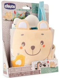 CHICCO Zabawka My Sweet DouDou Kontrastowa książeczka 3w1