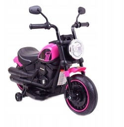 Motor na akumulator Chopper FASTER dla dziecka Różowy