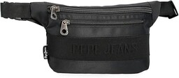 Pepe Jeans Ancor Saszetka biodrowa Czarny 25x15x2,5 cm