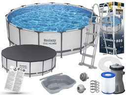 Basen Bestway 457x122 Ogrodowy Stelażowy 56438