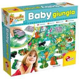 LISCIANI Puzzle Carotina Baby Jungle (18 elementów)
