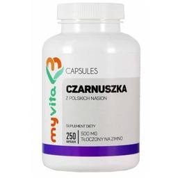 MyVita Czarnuszka 500 mg, 250 kaps. -> Odbiór