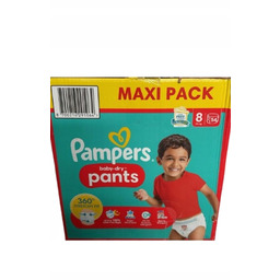 Pieluchomajtki Pampers Pants Rozmiar 8 54 szt.