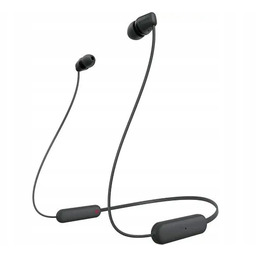 Słuchawki bezprzewodowe Sony WI-C100 Dokanałowe Bluetooth 5.0 Czarne