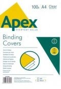 Okładka do bindowania A4 180mic przeźroczysta APEX FELLOWES