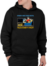 Stary: nie chcę kota, też stary i kot