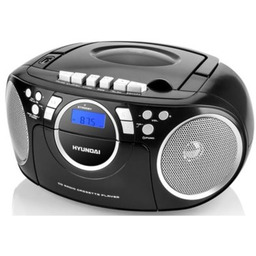 HYUNDAI Radioodtwarzacz TRC 788 AU3BS Czarno-srebrny