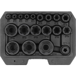 Yato ZESTAW NASADEK 19 ELEMENTÓW