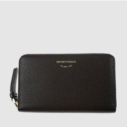 EMPORIO ARMANI Czarny portfel damski