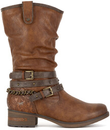 Kozaki Mustang 1229-605 Brązowy