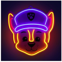Neon dekoracyjny LED Psi Patrol Chase PLEXI USB
