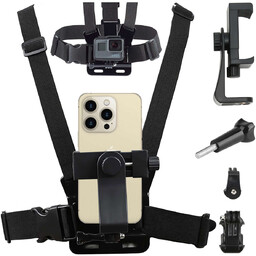 Szelki sportowe uchwyt na klatkę piersiową Alogy Chest