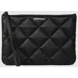 EMPORIO ARMANI Czarna pikowana saszetka damska