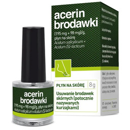 Acerin Brodawki (195 mg + 98 mg)g płyn