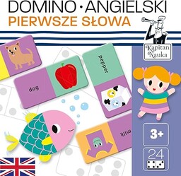 Kapitan Nauka. Domino Angielski. Pierwsze słowa