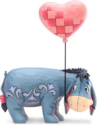 Disney Traditions Kłapouchy z balonem w kształcie serca,
