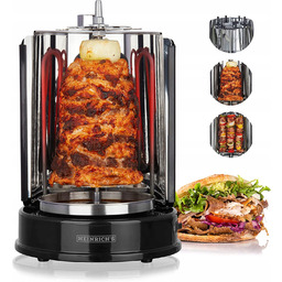 Opiekacz Do Kebaba Obrotowy Grill Pionowy Kurczaka Szaszłyki