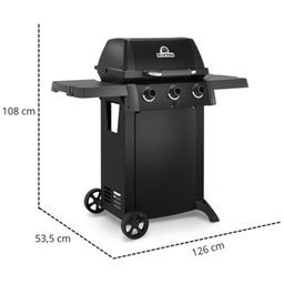 Grill gazowy Broil King Gem 310 Shadow