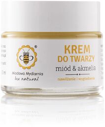 Krem do twarzy Miód i Akmelia Miodowa Mydlarnia