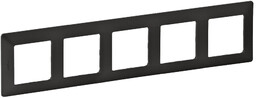 VALENA LIFE - Ramka pięciokrotna GRAFITOWA Legrand 754275