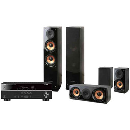 Yamaha HTR-2071 (czarny) + NOVA 6 (czarny)