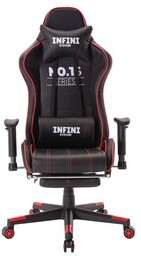 Fotel Gamingowy Infini series No.16 RED dla graczy,