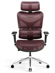 Diablo Chairs Fotel gamingowy DIABLO V-COMMANDER fotel czarno-burgundowy