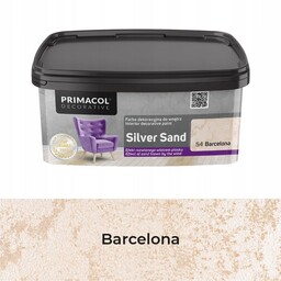 Primacol Farba dekoracyjna Silver sand 1 l Barcelona