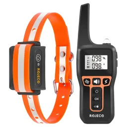 Rojeco PD529 Antyszczekowa 1000m Pomarańczowy Obroża