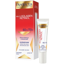 Perfecta Multikolagen Retinol Rozświetlający krem pod oczy