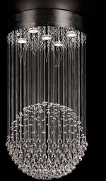 Lampa kryształowa wisząca Lucid MD51104-5A -Italux
