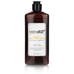 MAN42 Szampon do Codziennego Stosowania Aloes Rumianek 250ml