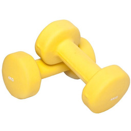 2x4 kg Hantelki gimnastyczne fitness