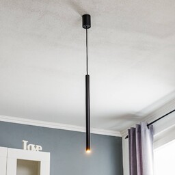 Lampa wisząca Laser Nowodvorski Lighting, możliwość ściemniania, czarny,