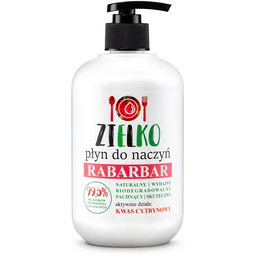 ZIELKO Płyn do mycia naczyń RABARBAR, 500ml