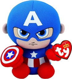 Kapitan Ameryka AVENGERS Marvel Maskotka Pluszak TY 41189
