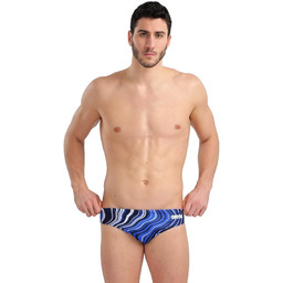 ARENA Marbled kąpielówki Navy-Navy Multi 40